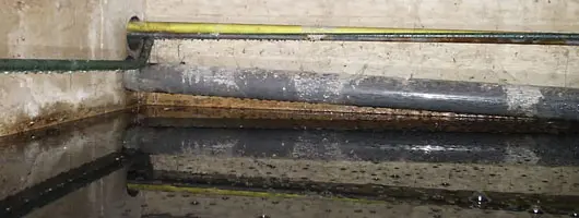 Water in de kruipruimte