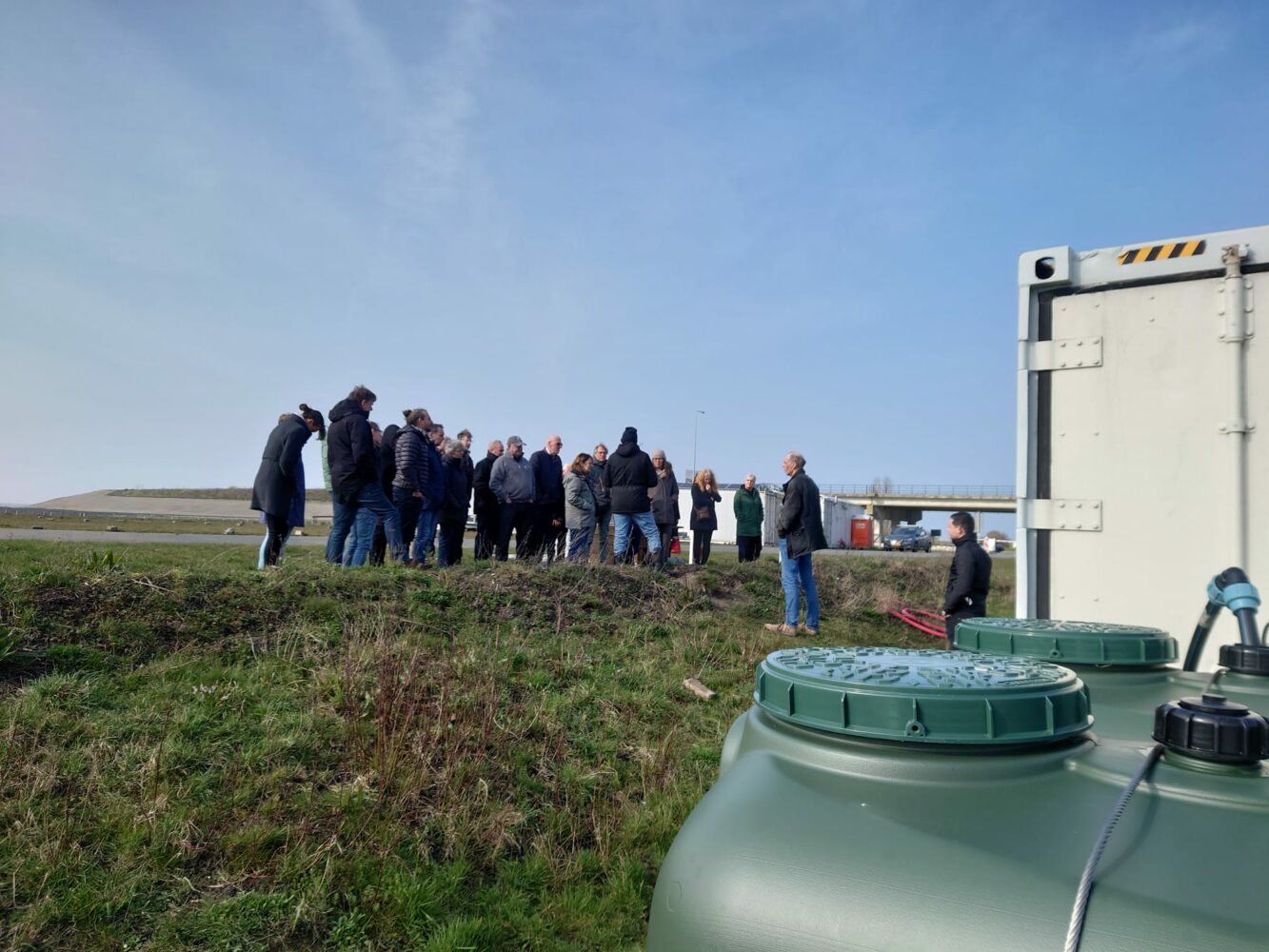 Excursie bestuur Waterschap Zuiderzeeland