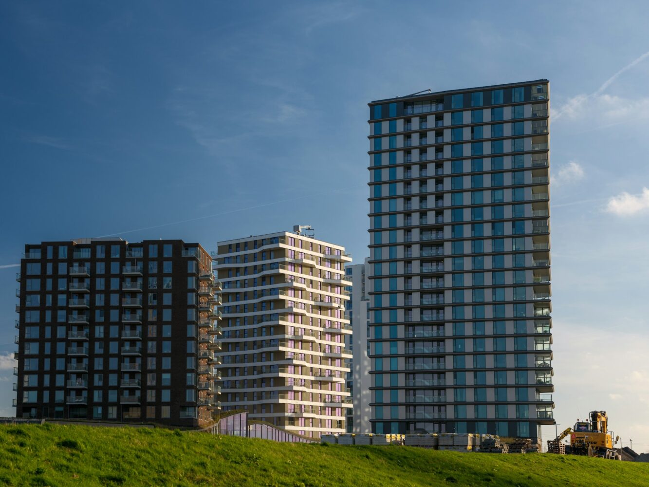 Gebouwen in Almere Duin