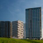 Gebouwen in Almere Duin